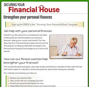 Securing Your Financial Housing website Securing Your Financial Housing website